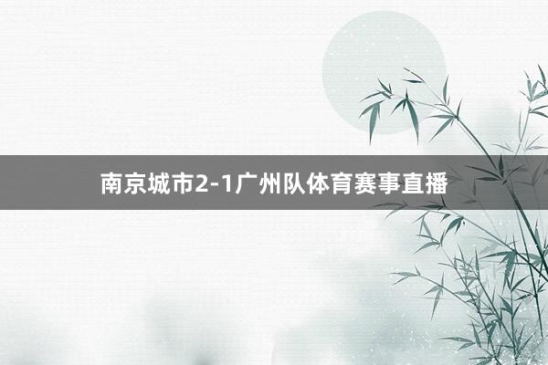 南京城市2-1广州队体育赛事直播