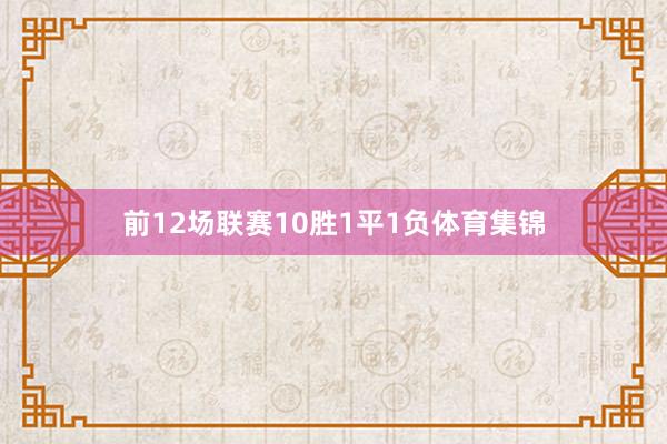 前12场联赛10胜1平1负体育集锦