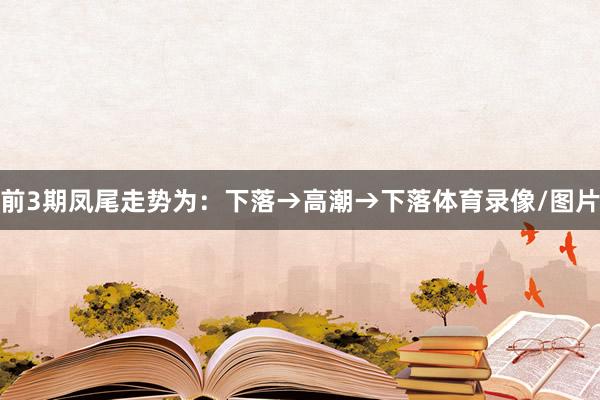 前3期凤尾走势为：下落→高潮→下落体育录像/图片